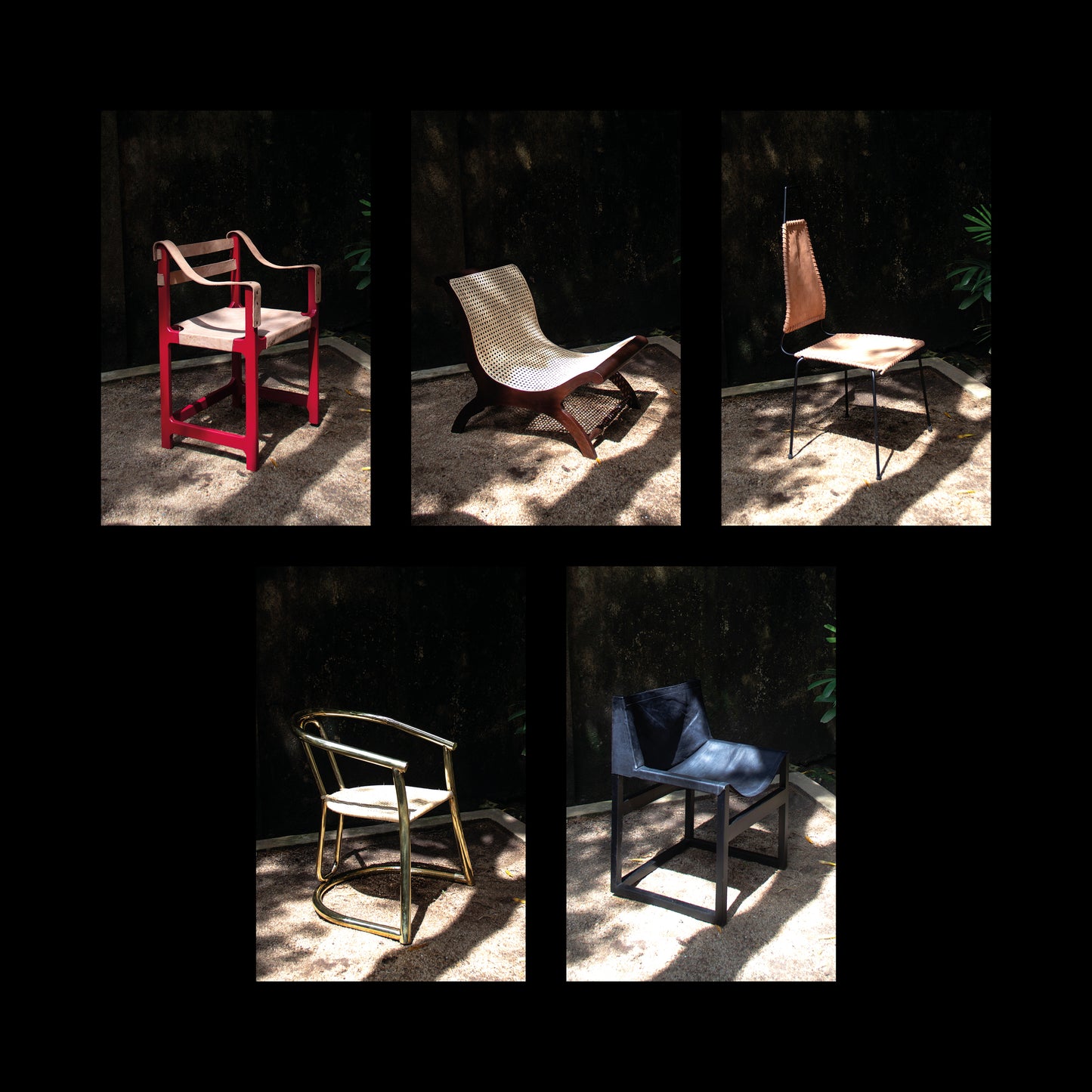 Flat cards: Chairs from the Geoffrey Bawa Collection