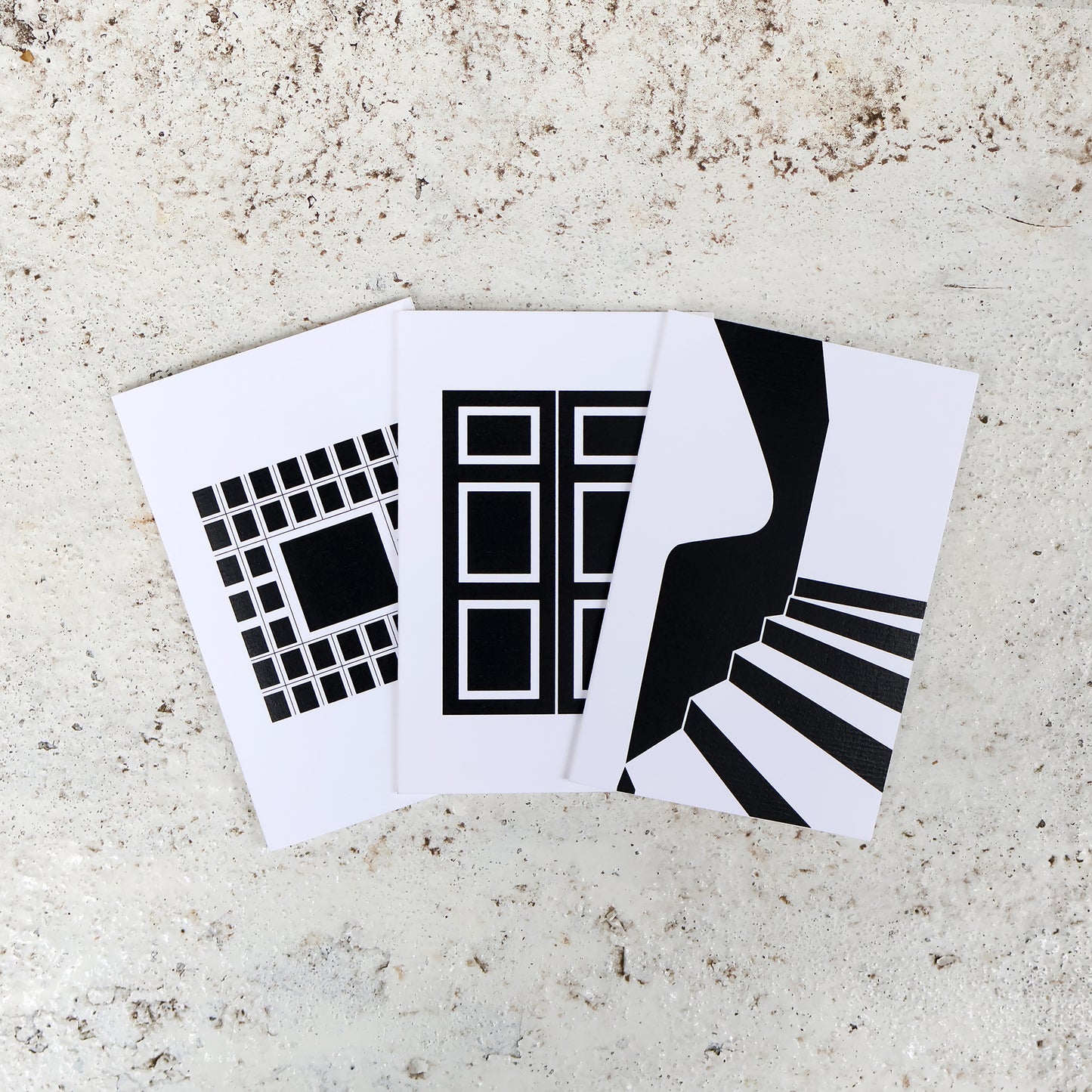 Folded Note Cards: Architectural Elements