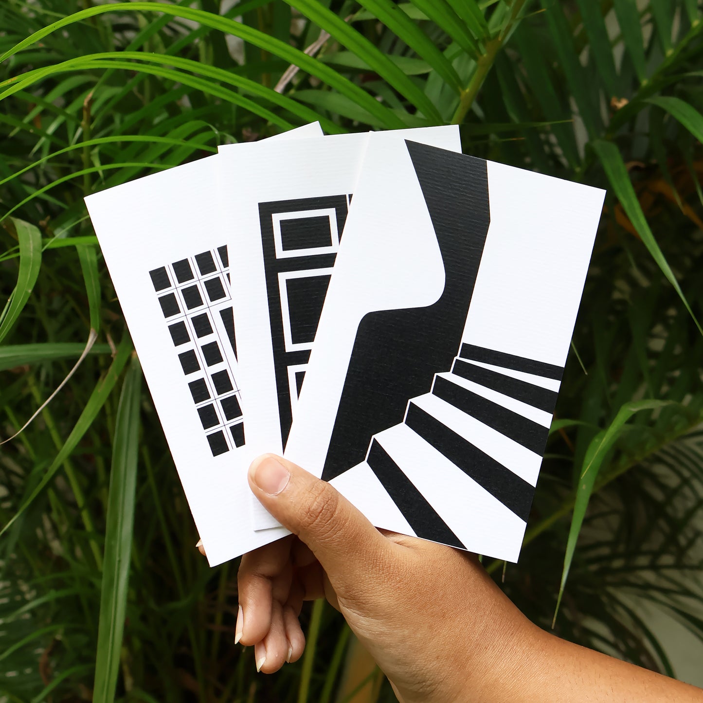 Folded Note Cards: Architectural Elements