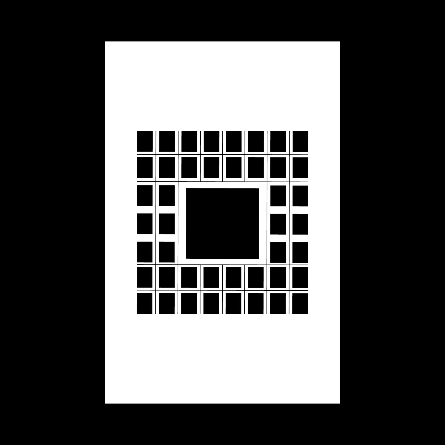 Folded Note Cards: Architectural Elements