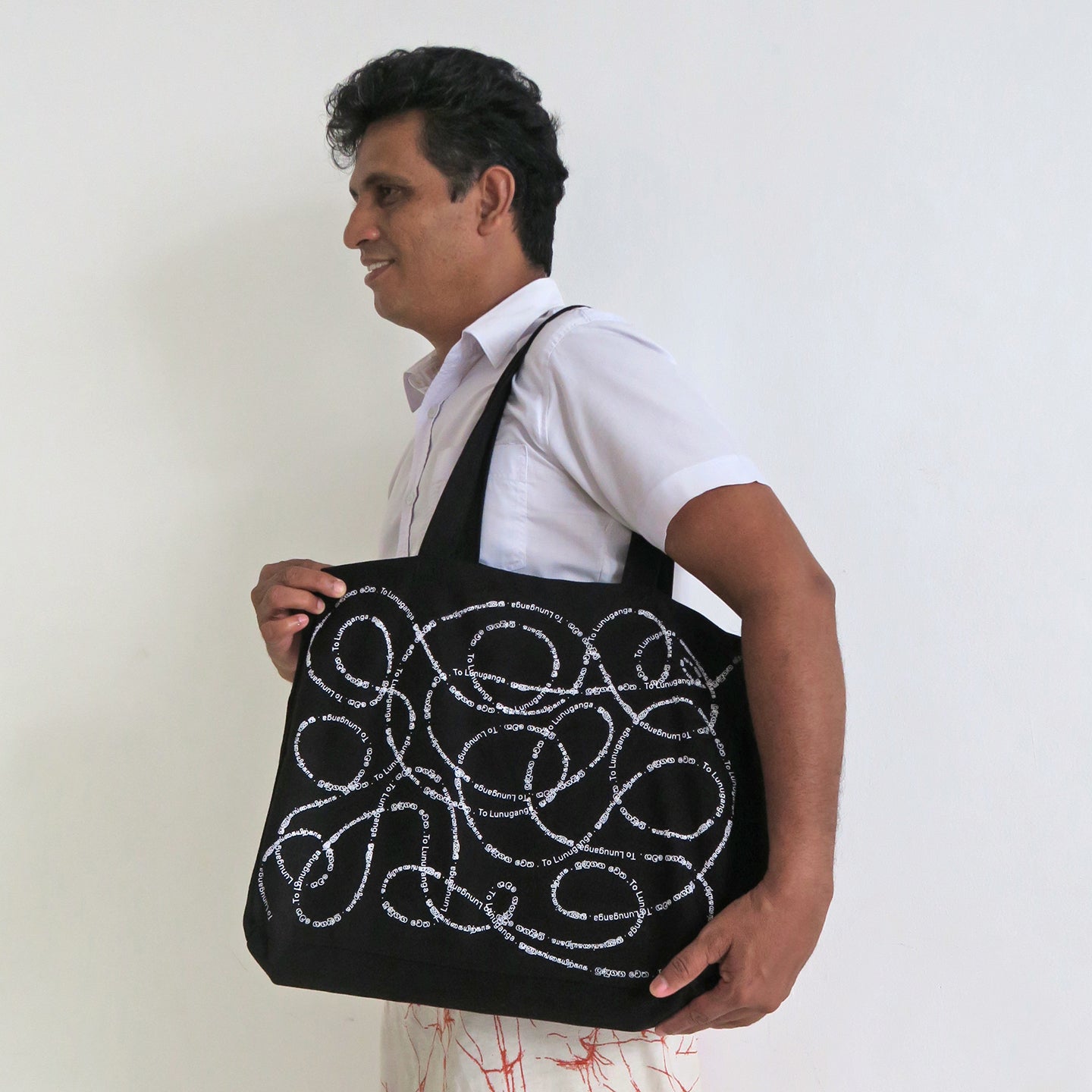 Multi-functional Canvas Tote Bag (Black)