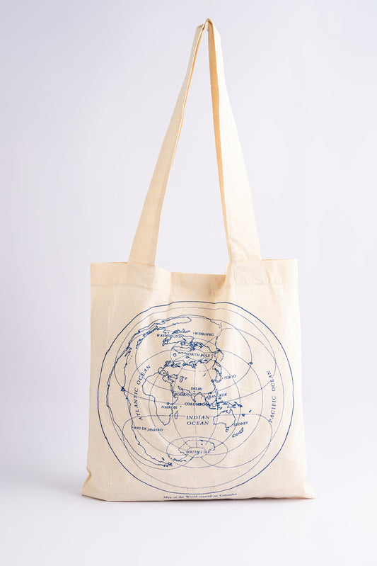 World Map Tote Bag