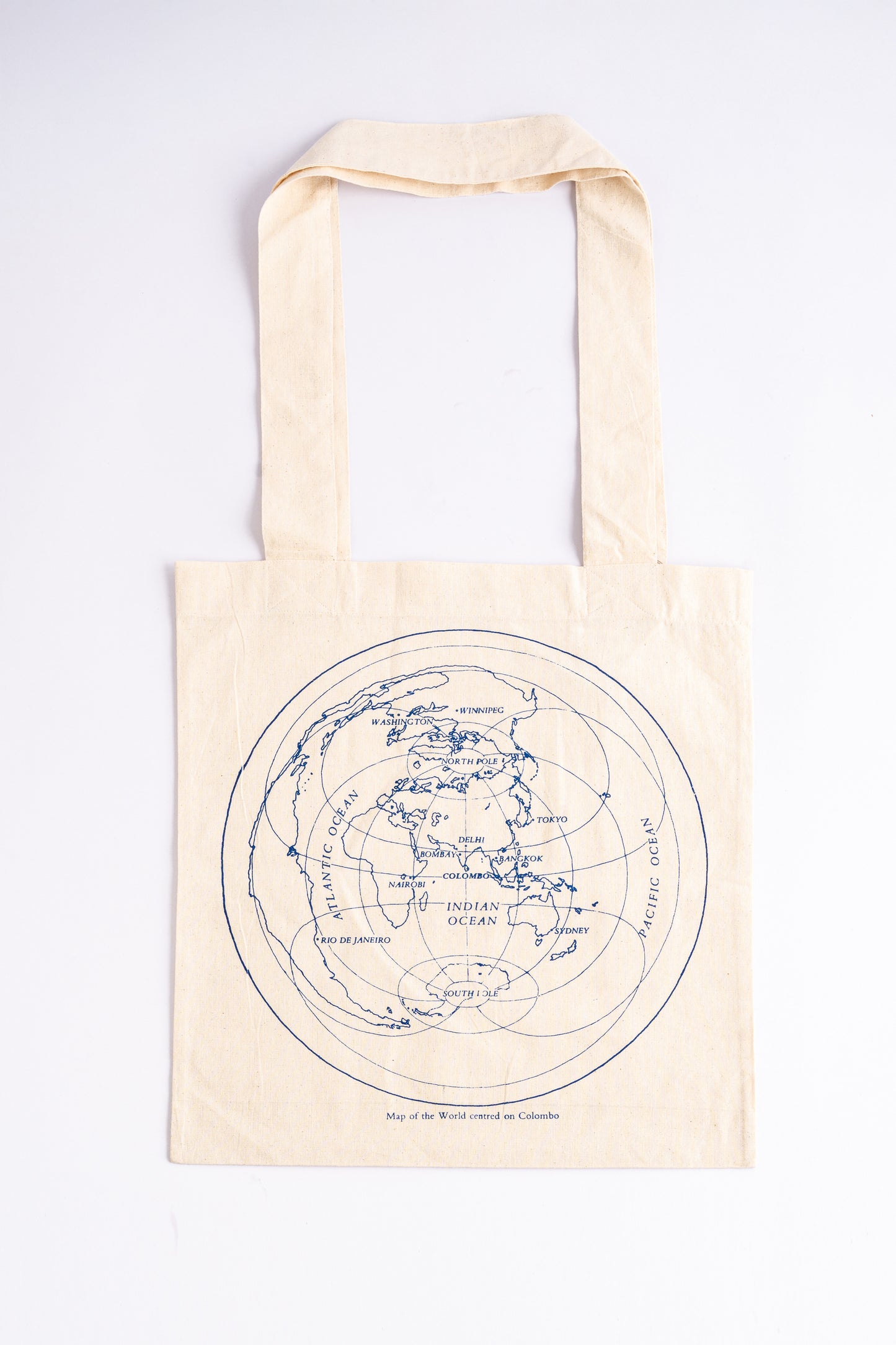 World Map Tote Bag