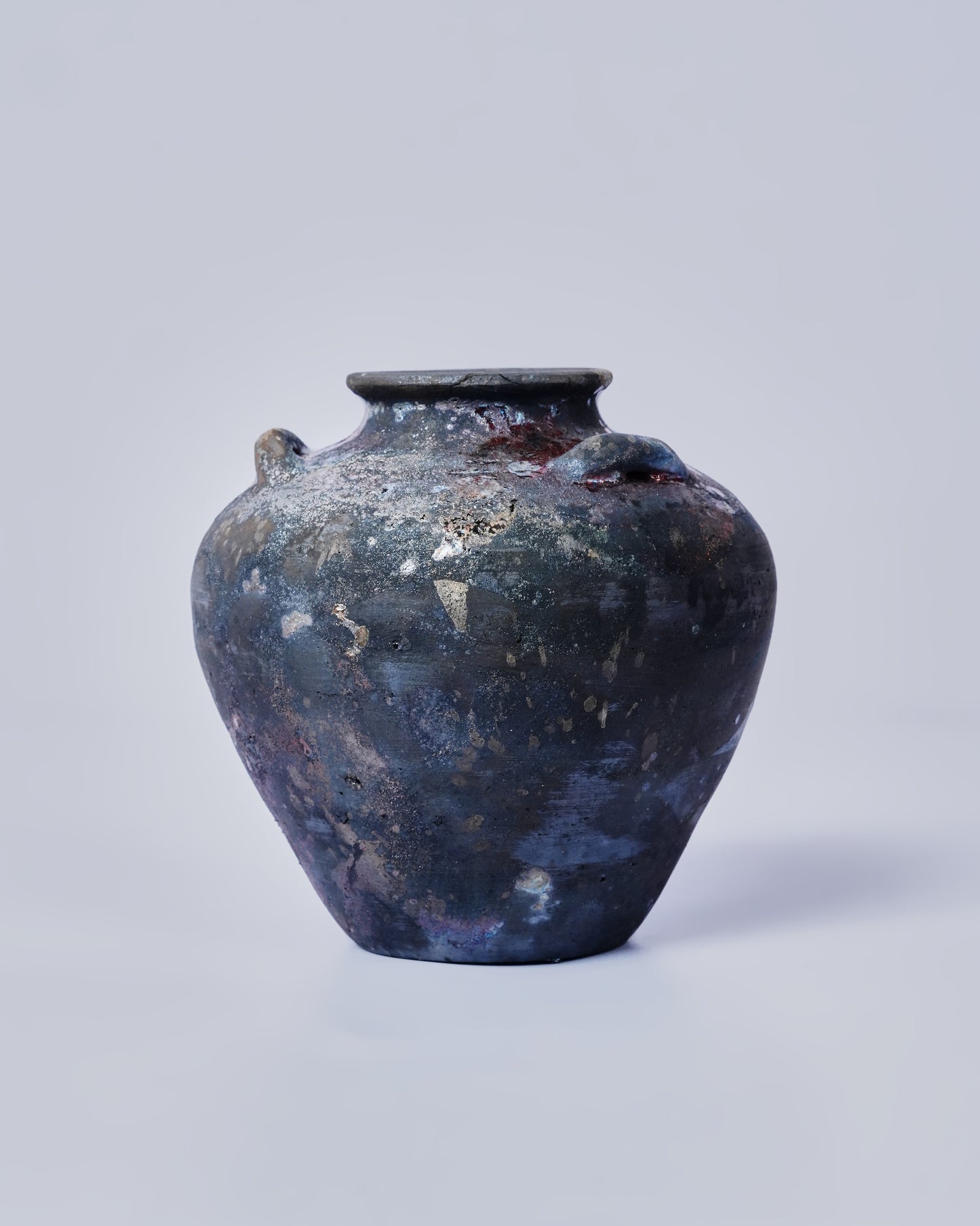 4" Pot Half Glazed