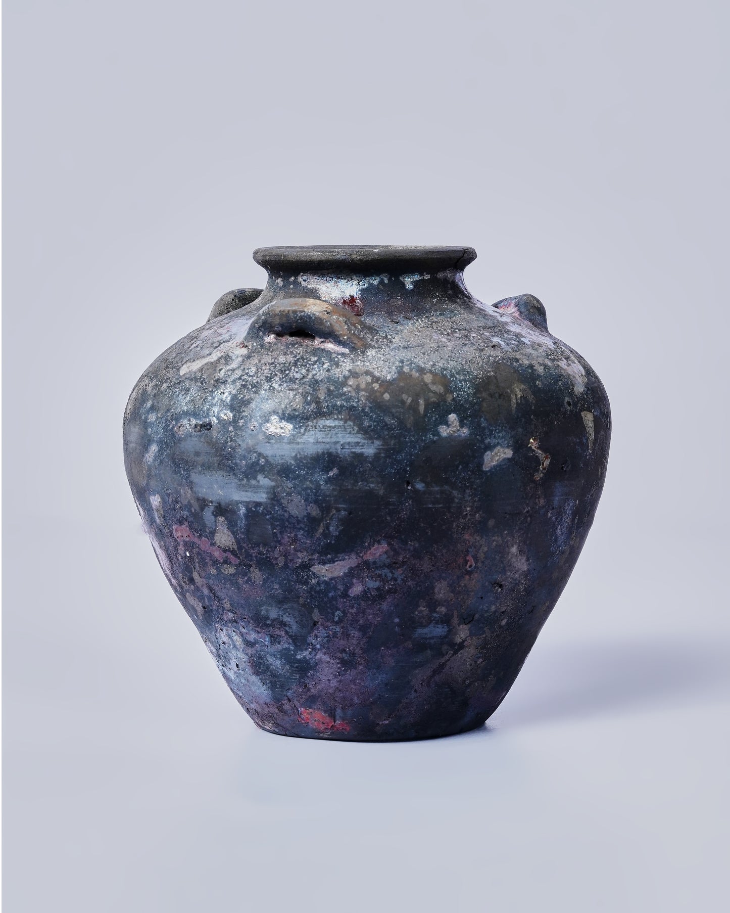 4" Pot Half Glazed