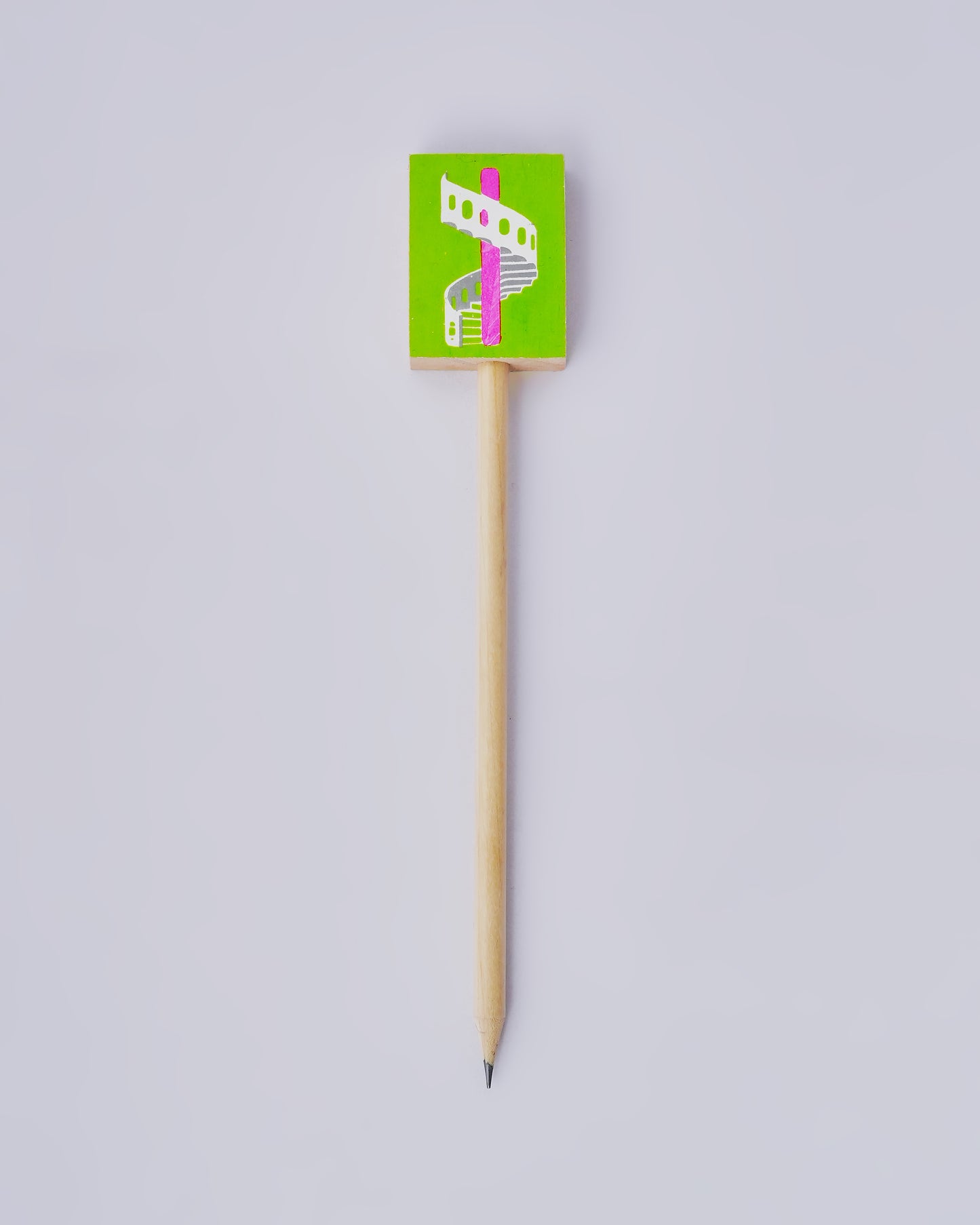 Pencil with Topper: Neptune Hotel Spiral Staircase
