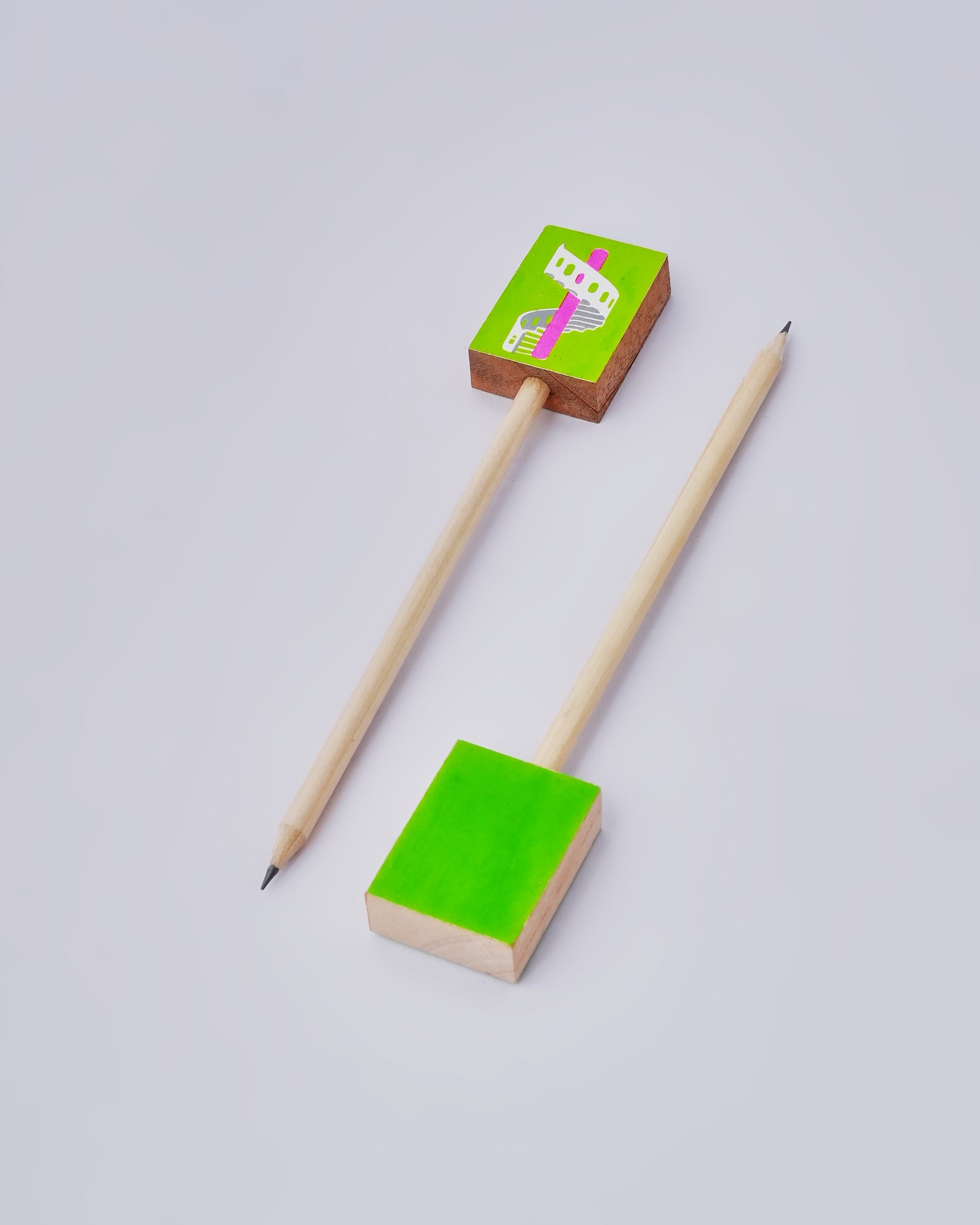 Pencil with Topper: Neptune Hotel Spiral Staircase