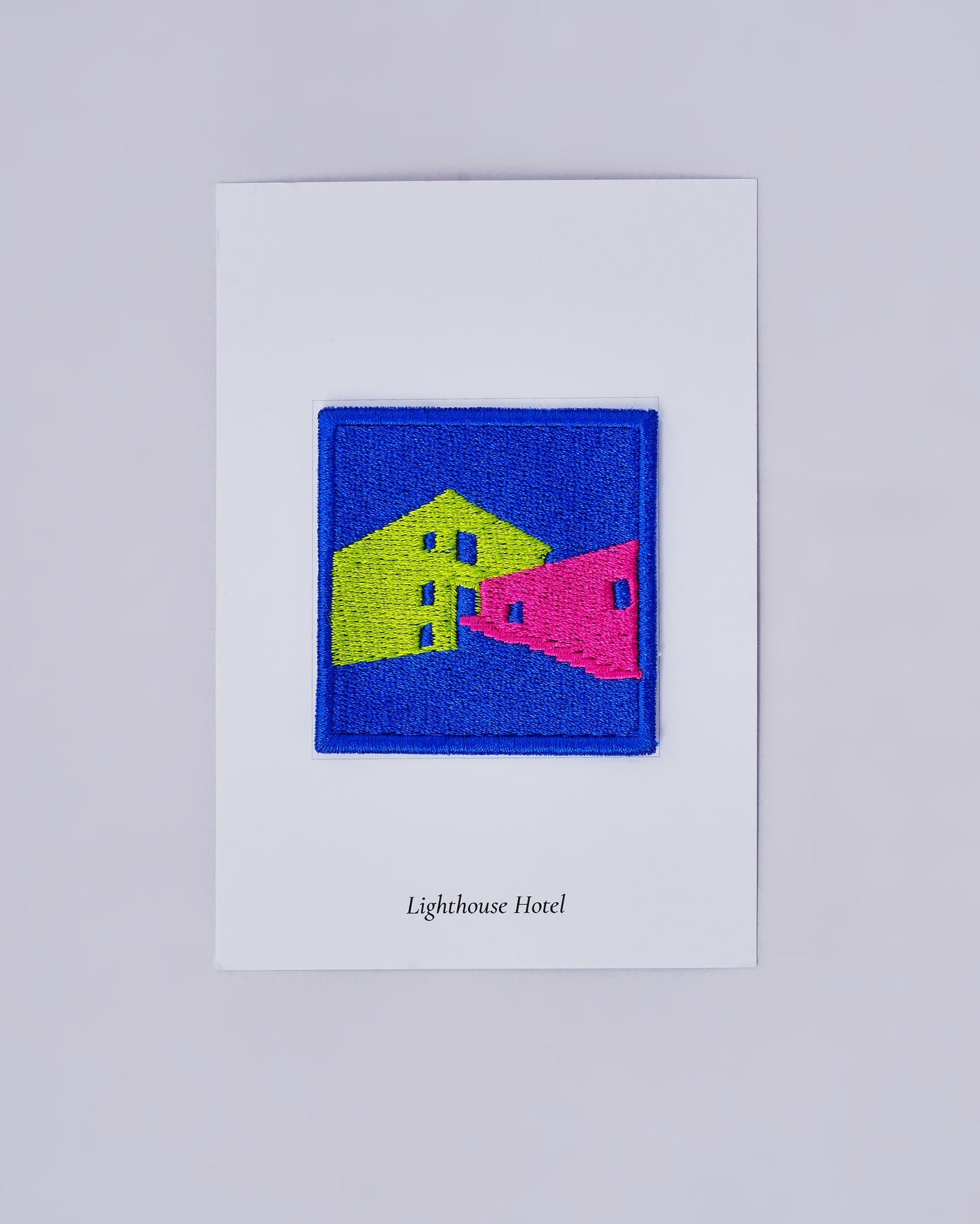 Embroidery Patch: Lighthouse Hotel