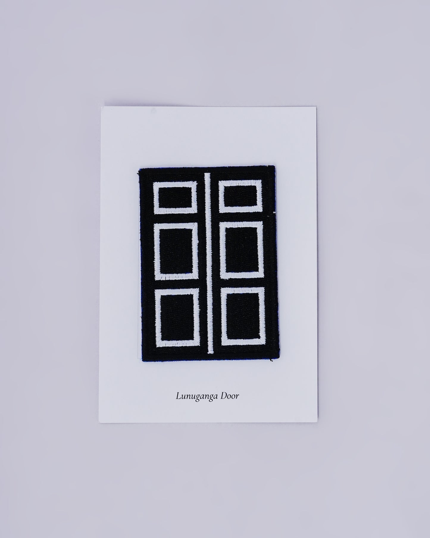 Embroidery Patch: Lunuganga Door