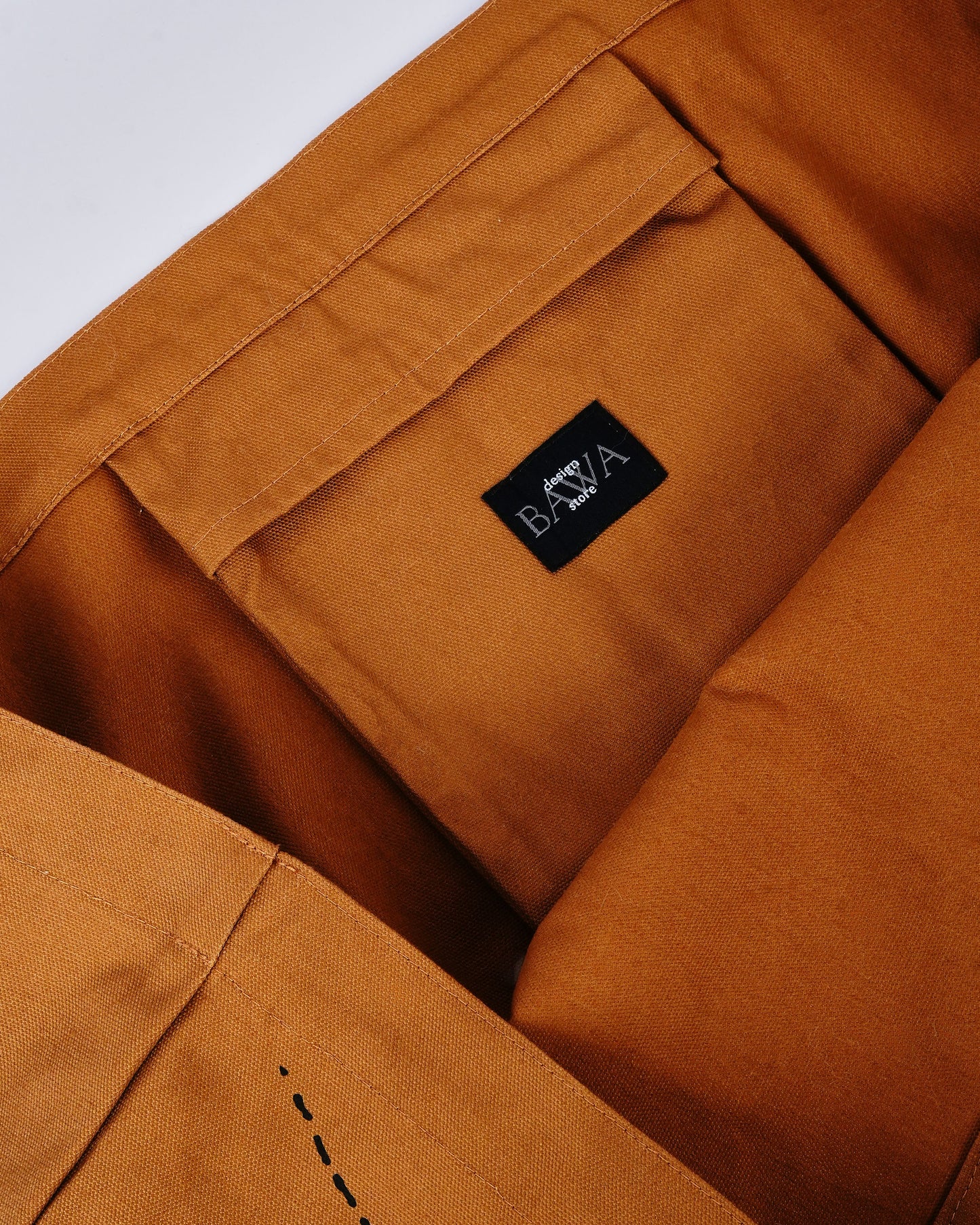 Compass Tote Bag (Light Brown)
