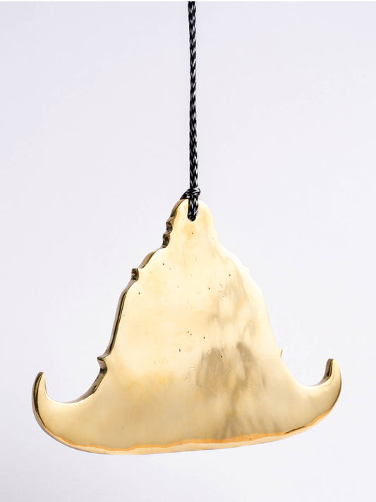 Casted Scaled Down Brass Gong