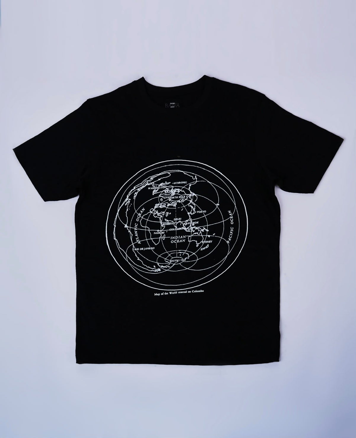 World Map T-Shirt (Black)
